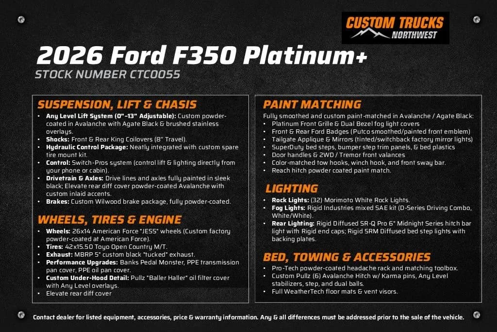 2026 Ford F-350 - Pickup