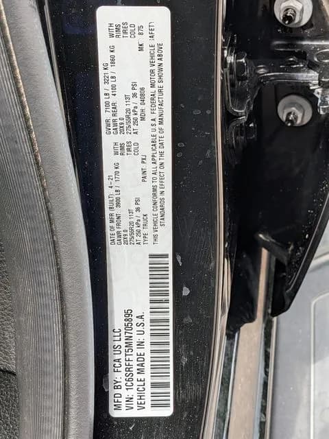 2021 Ram 1500 - Pickup