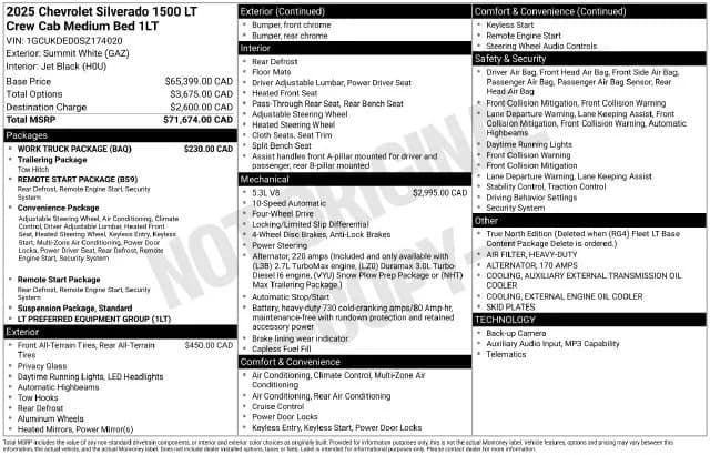 2025 Chevrolet Silverado 1500 - Pickup