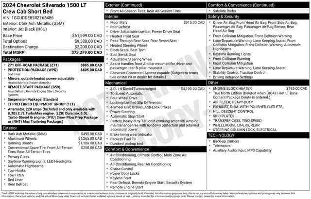 2024 Chevrolet Silverado 1500 LT w/1LT - Pickup