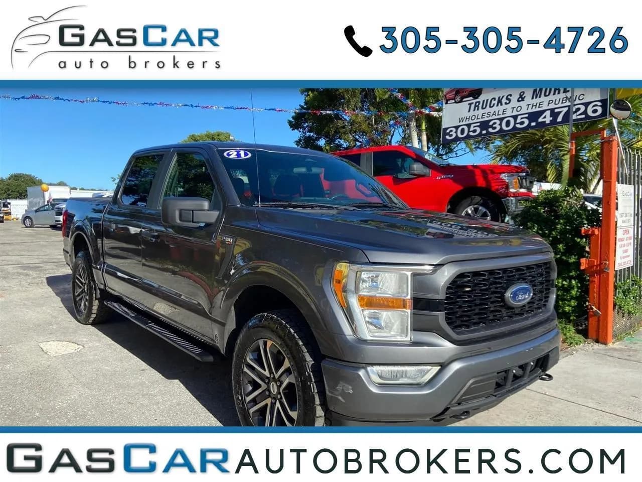 2021 Ford F-150 XL SuperCrew 5.5-ft Bed - Pickup