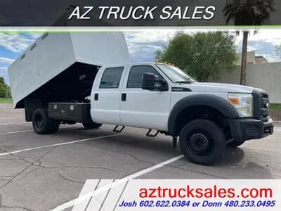 2014 Ford F-450 Super Duty Crew Cab 12' Chipper - Chipper Trailers / Chipper Trucks