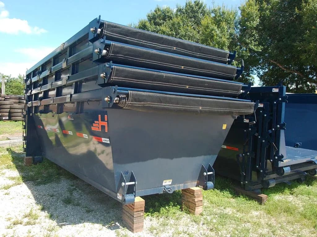 2026 Horizon 7 x 14 Roll Off Dumpster Bin - Garbage