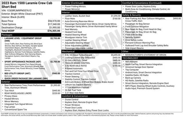 2023 Ram 1500 - Pickup