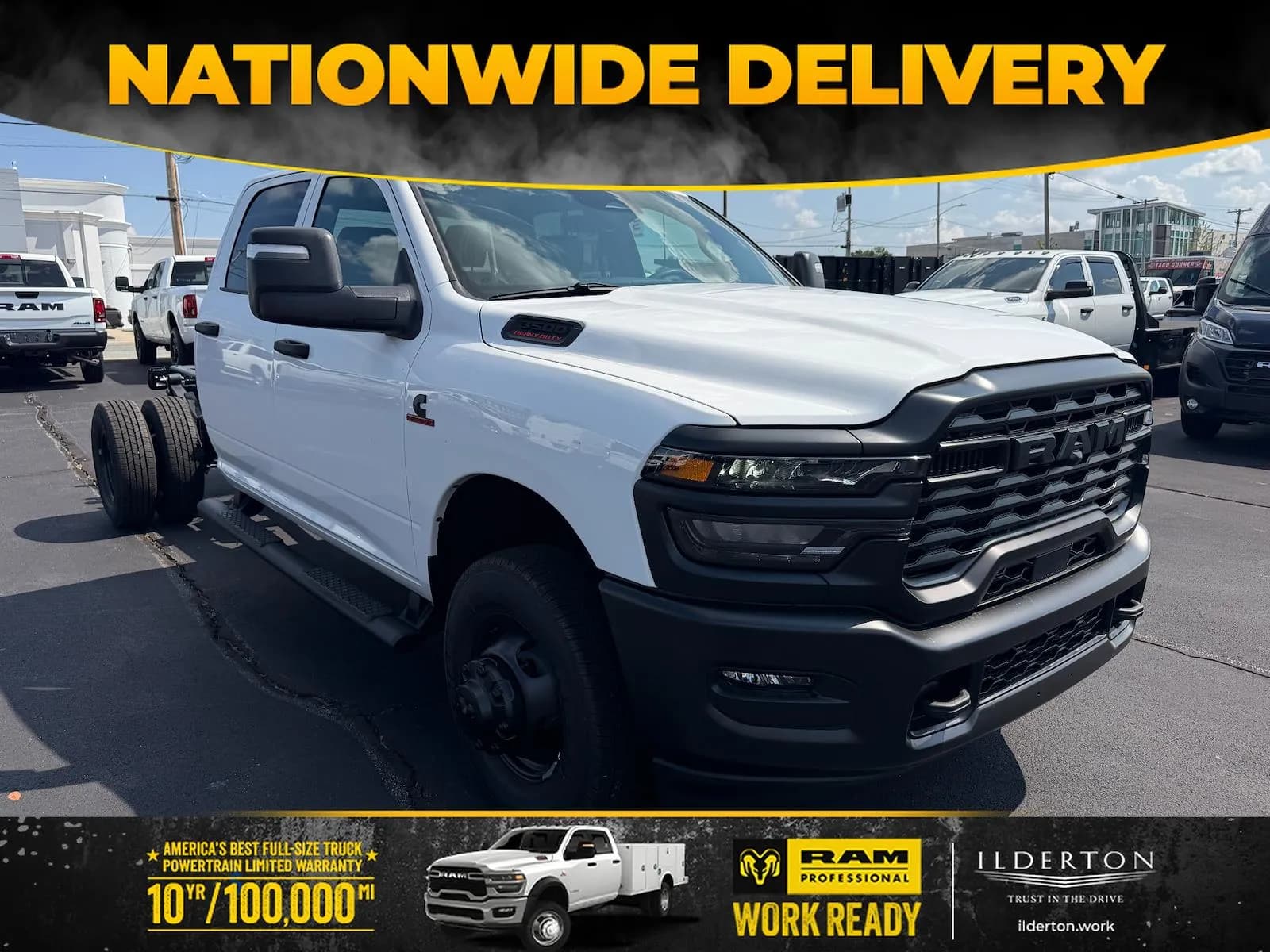 2027 Ram 3500 Crew Cab - Chassis