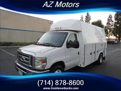2013 Ford E-450 plumber body - Box