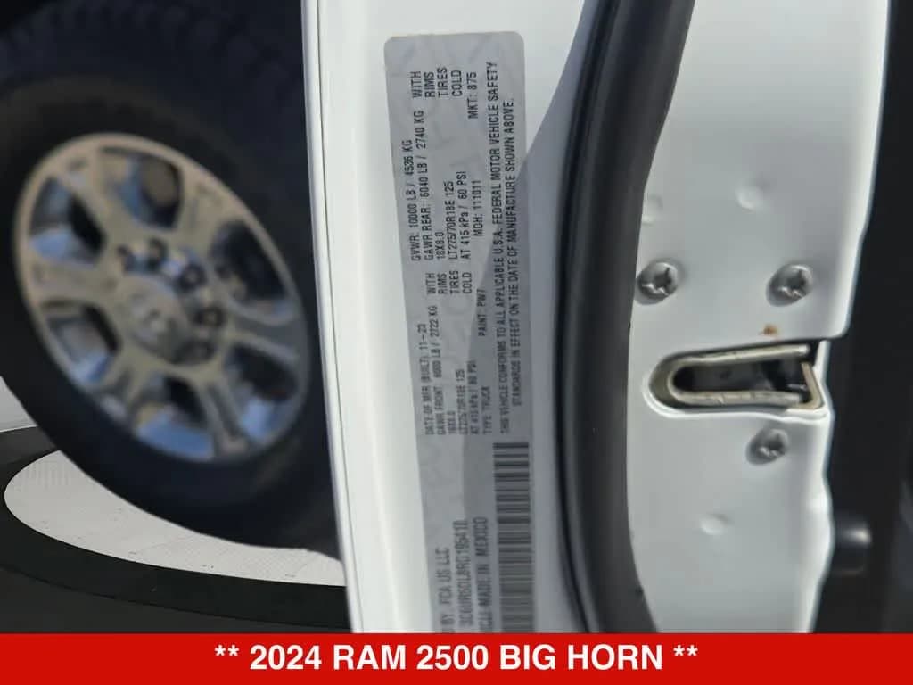 2024 Ram 2500 - Pickup