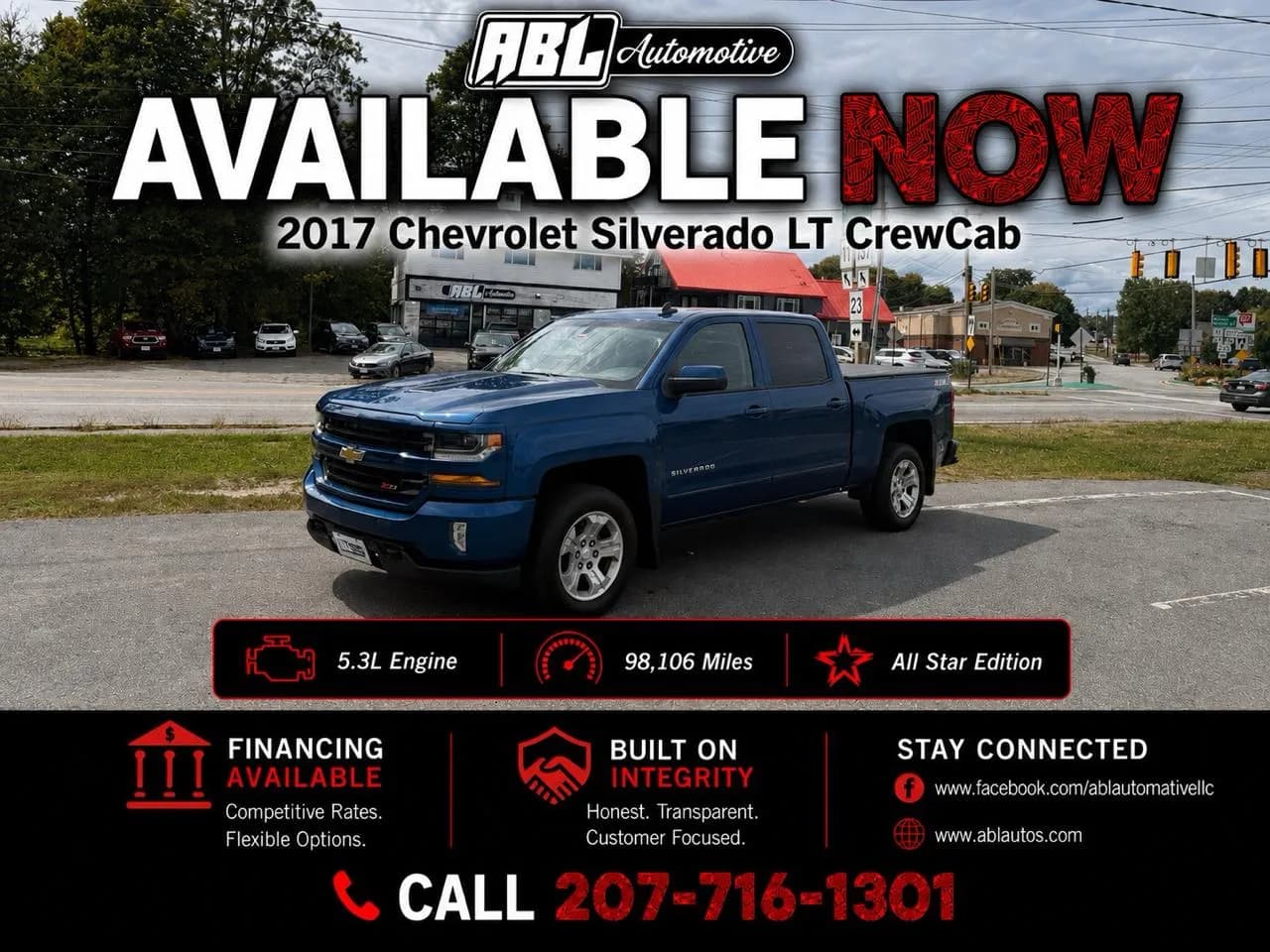 2017 Chevrolet Silverado 1500 - Pickup