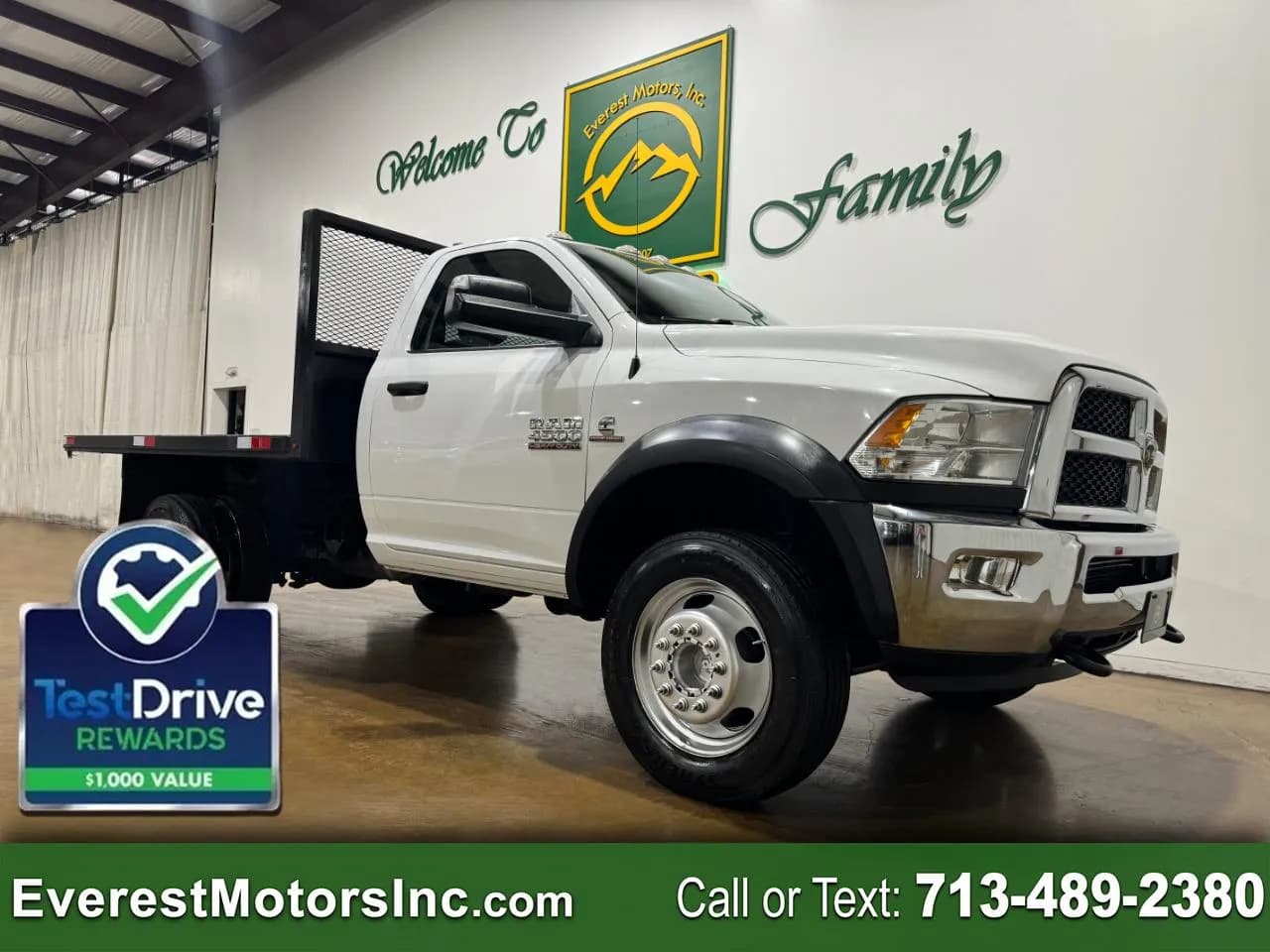 2018 Ram 4500 - Flatbed