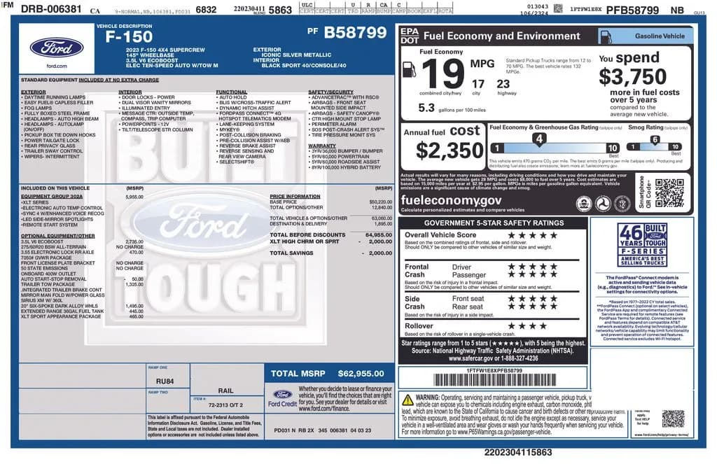2023 Ford F-150 - Pickup