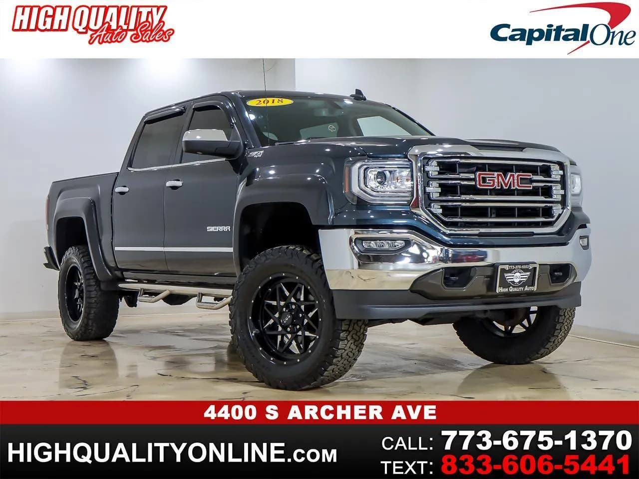 2018 GMC Sierra 1500 SLT Crew Cab Short - Pickup