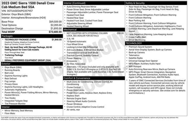 2023 GMC Sierra 1500 - Pickup