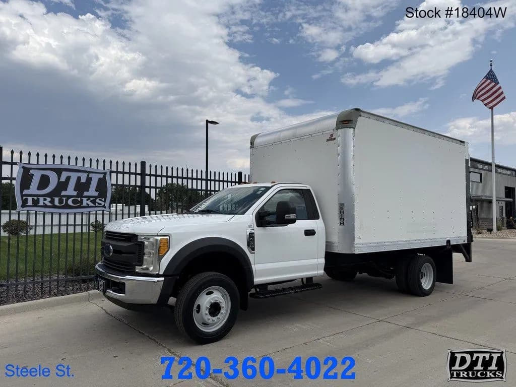 2017 Ford F-450 XL SD 6.8 V 10 Gas 14' - Box