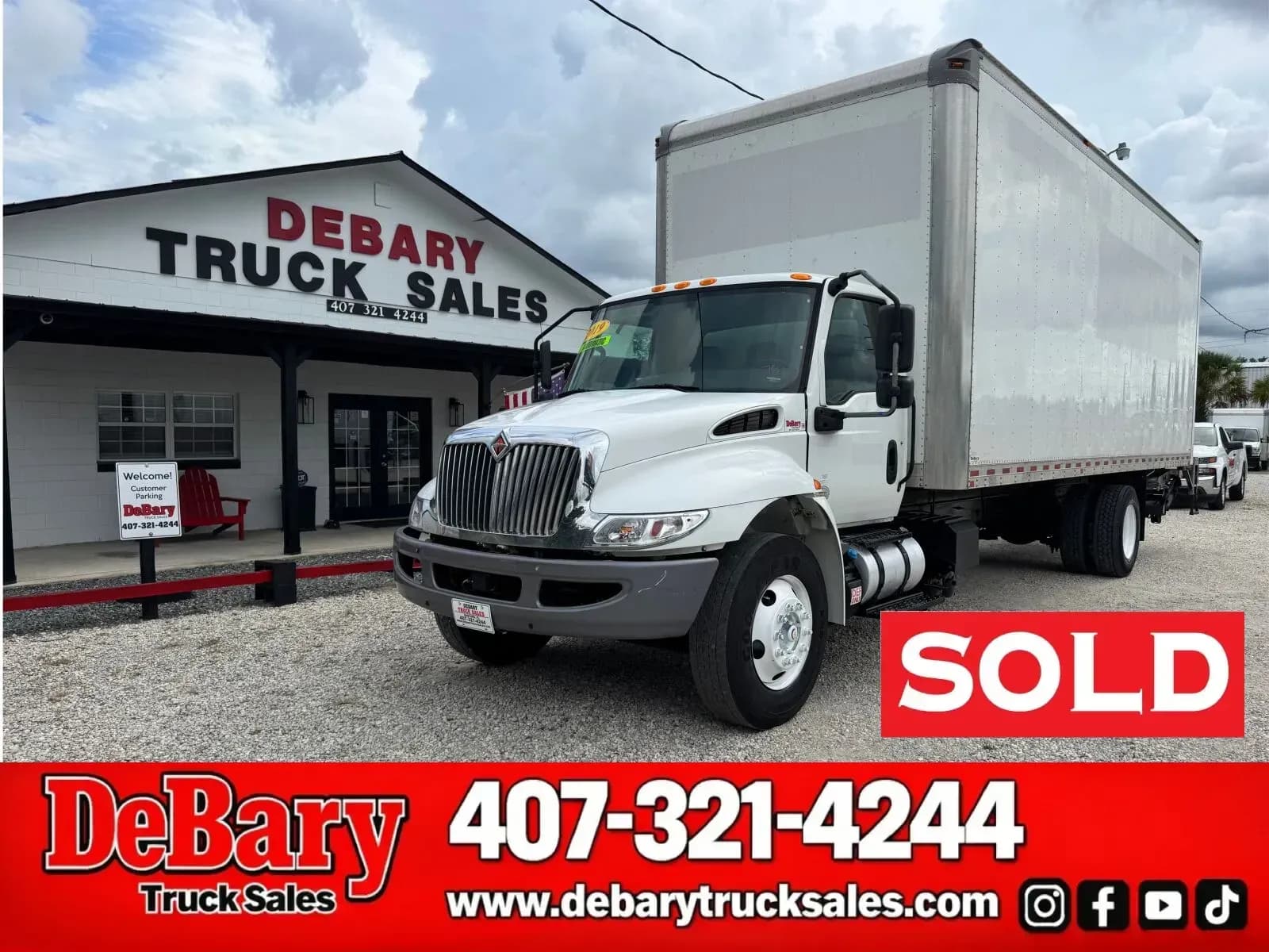2019 International MV607 - Box