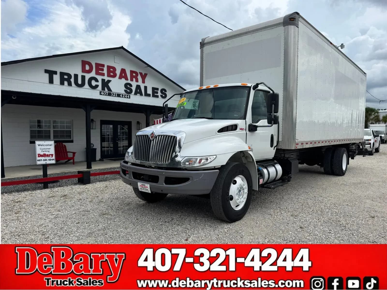 2019 International MV607 - Box