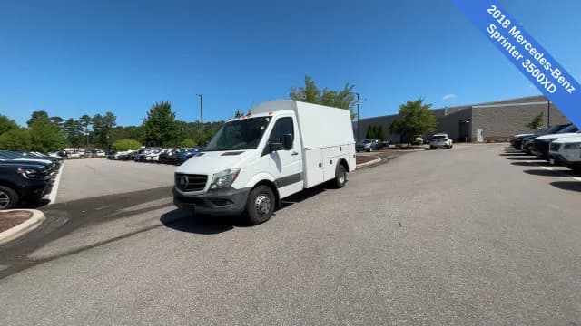 2018 Mercedes-Benz Sprinter 3500 Standard Cab Standard Roof - Service