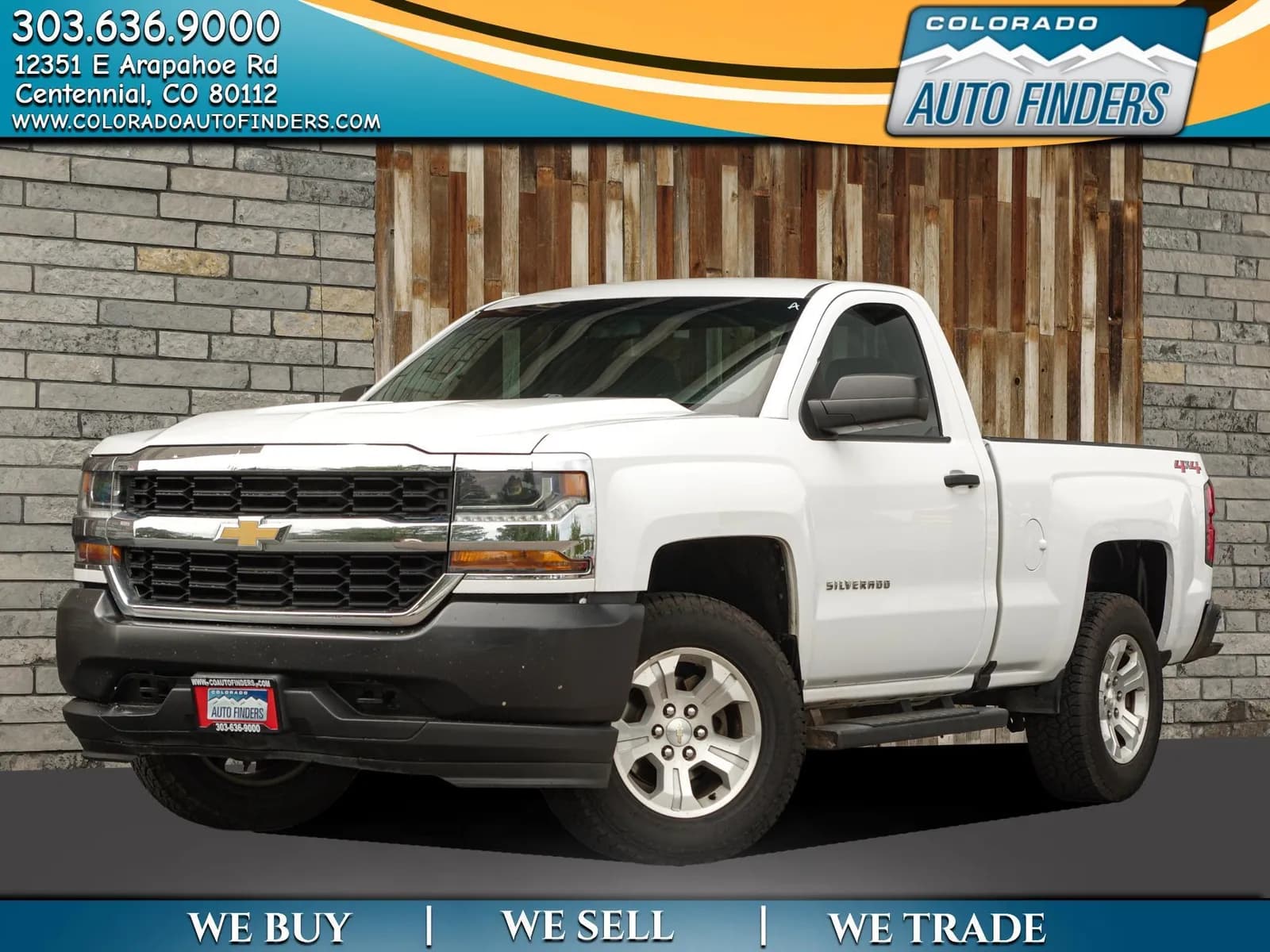 2018 Chevrolet Silverado 1500 W/T - Pickup