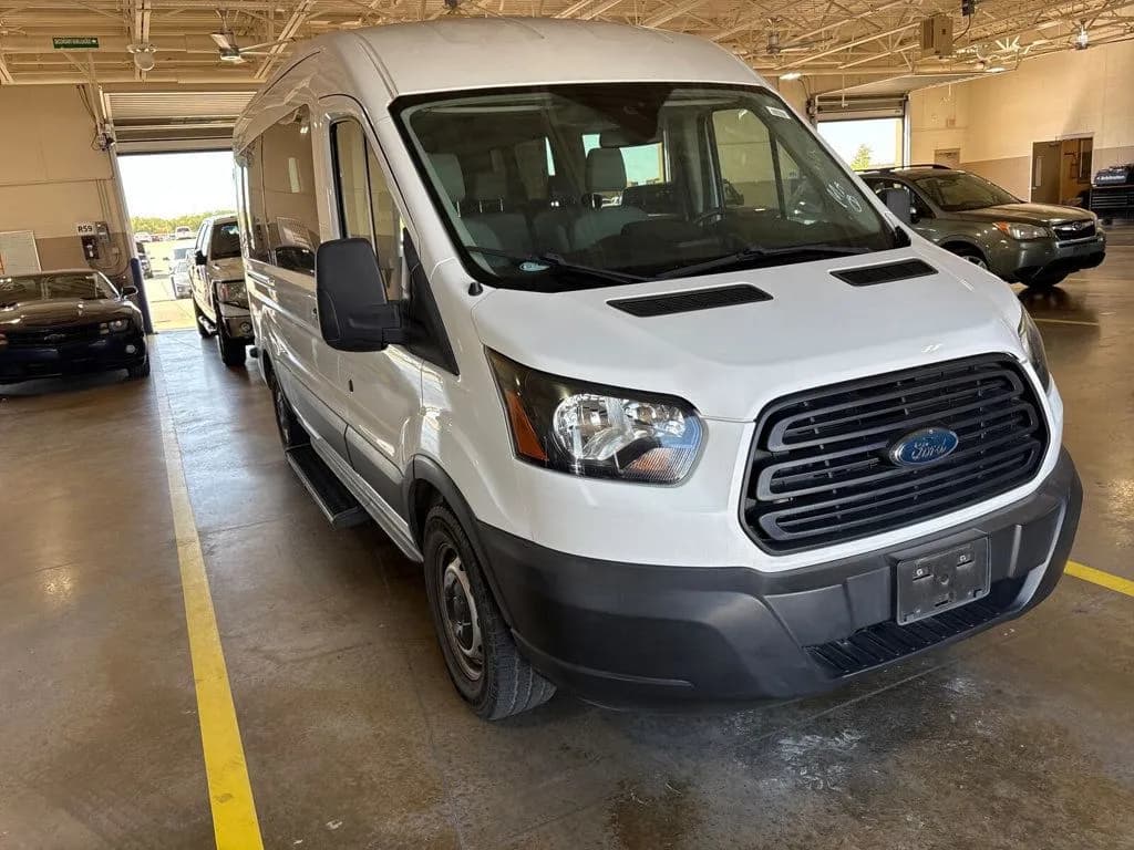 2019 Ford Transit Passenger Wagon T-350 148&quot Med Roof XLT Sliding RH Dr - Vans