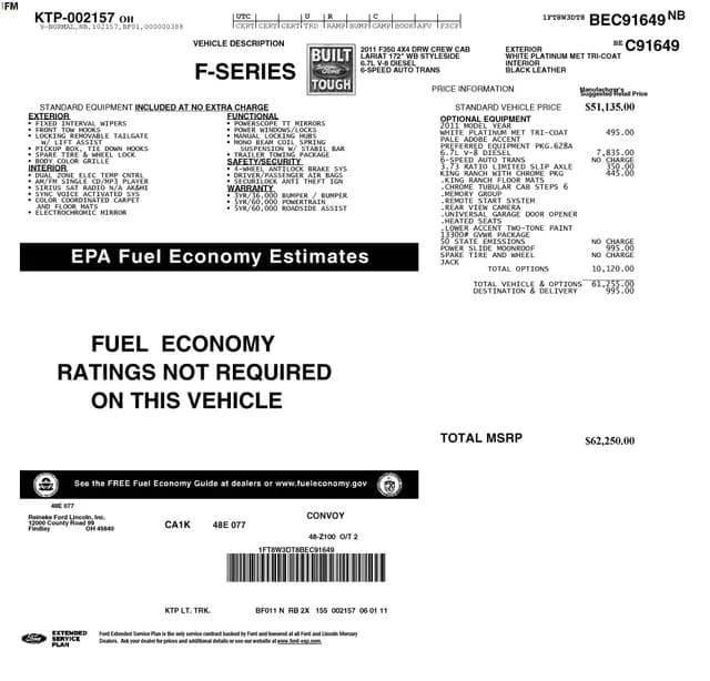 2011 Ford F-350SD - Pickup