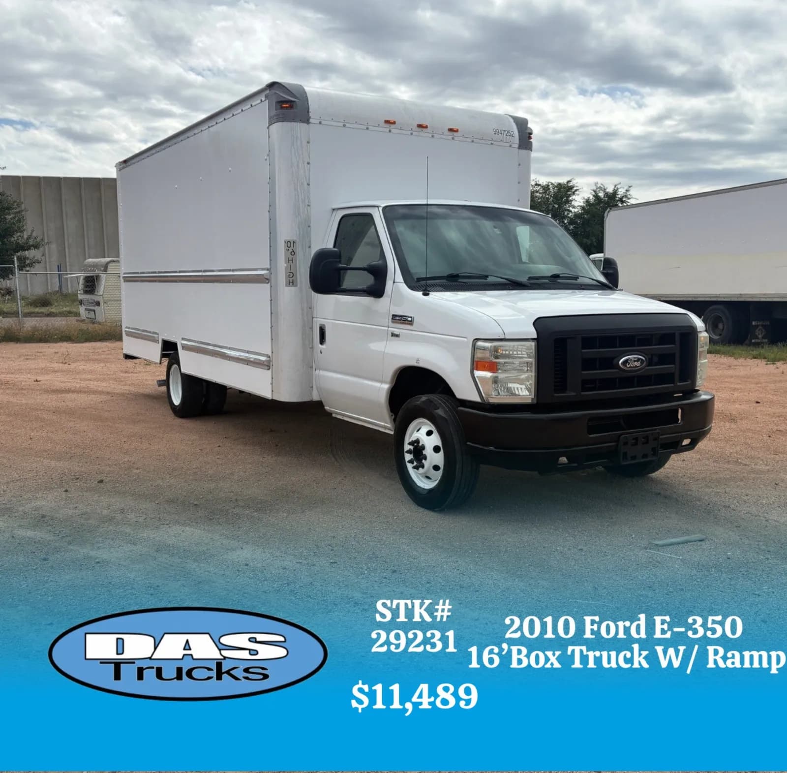 2010 Ford E-350 16' - Box
