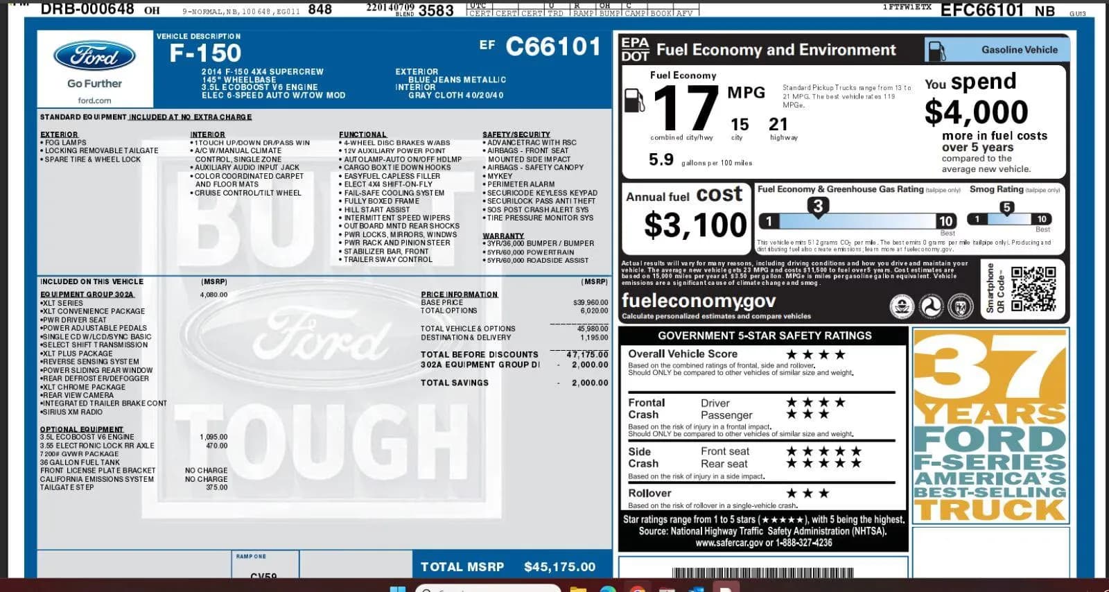 2014 Ford F-150 - Pickup