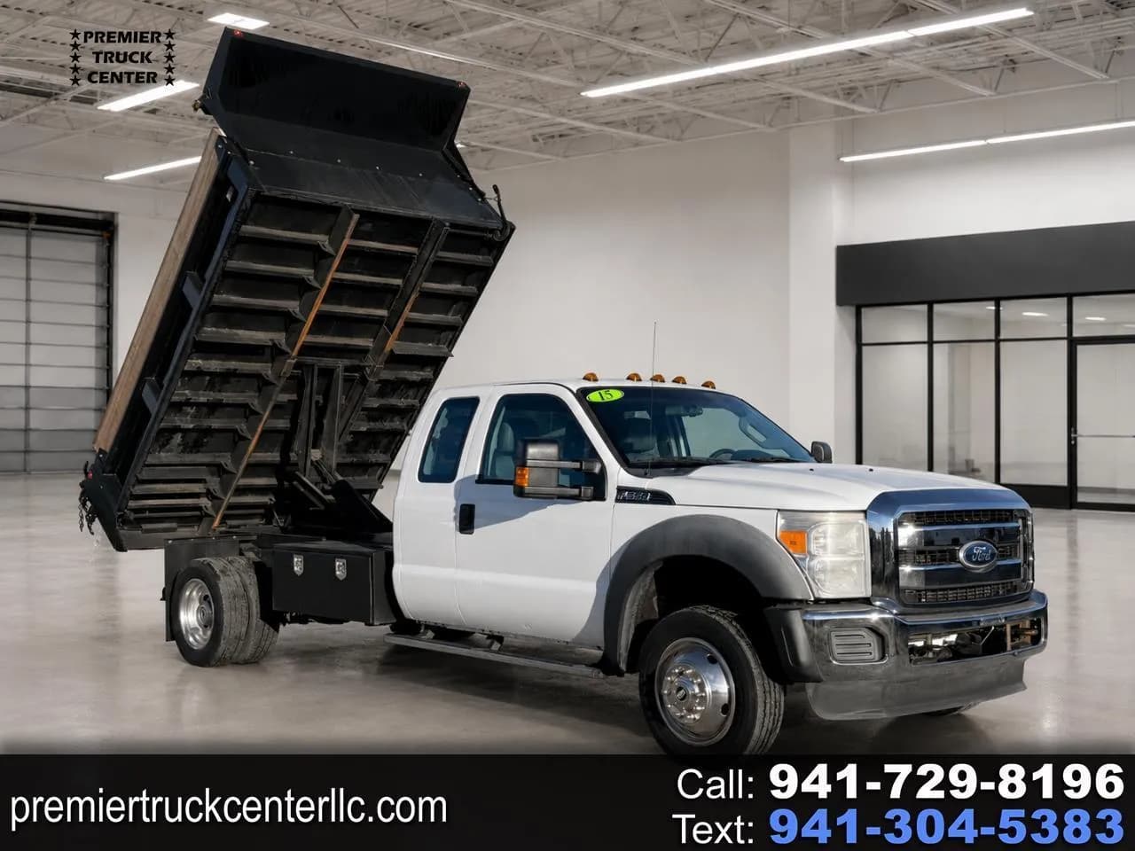 2015 Ford F550 9' Contractor - Dump