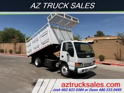 2002 GMC W4500 14' - Dump