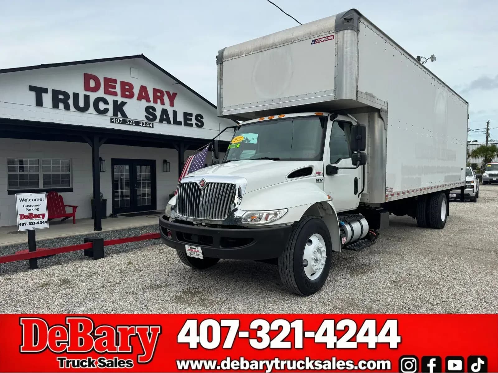2020 International MV607 - Box