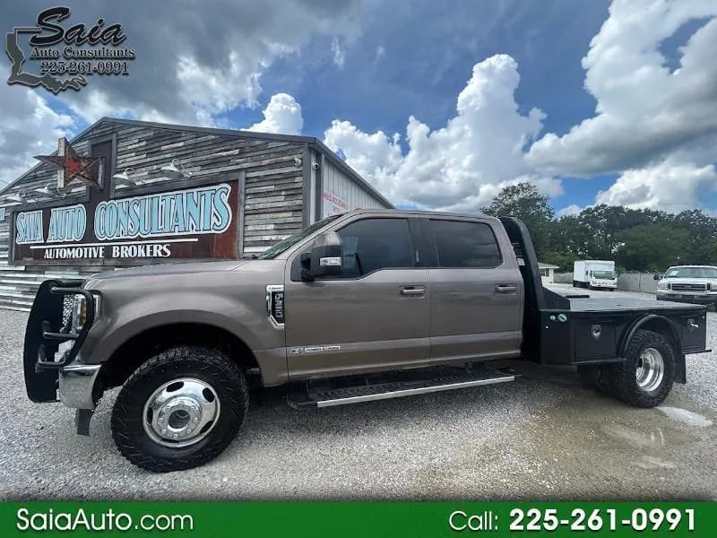 2019 Ford F-350 SD Lariat Crew Cab Flat Bed - Flatbed