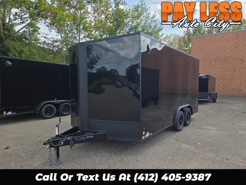 2027 Discovery 8.5x16 6'' Extra Height BlackOut