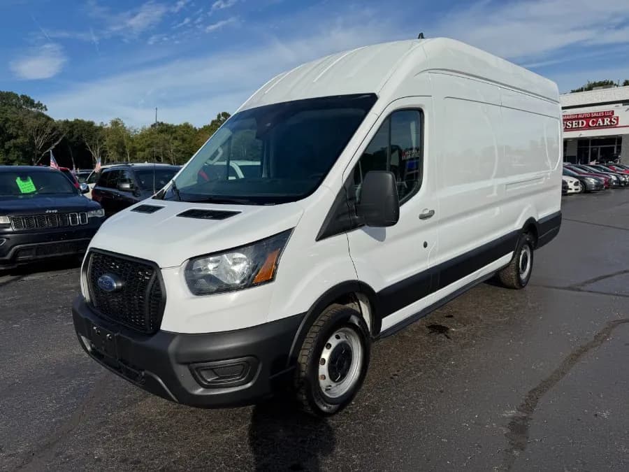2021 Ford Transit Cargo Van T-250 148" EL Hi Rf 9070 - Vans