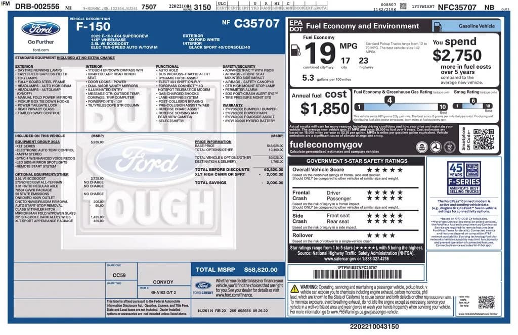 2022 Ford F-150