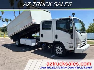 2017 Isuzu NPR Crew Cab 14' - Dump