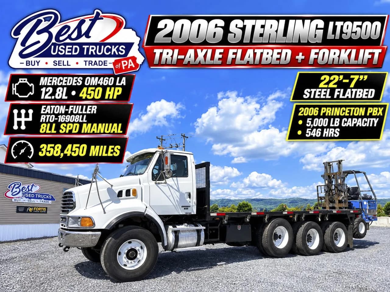2006 Sterling LT9500 - Flatbed