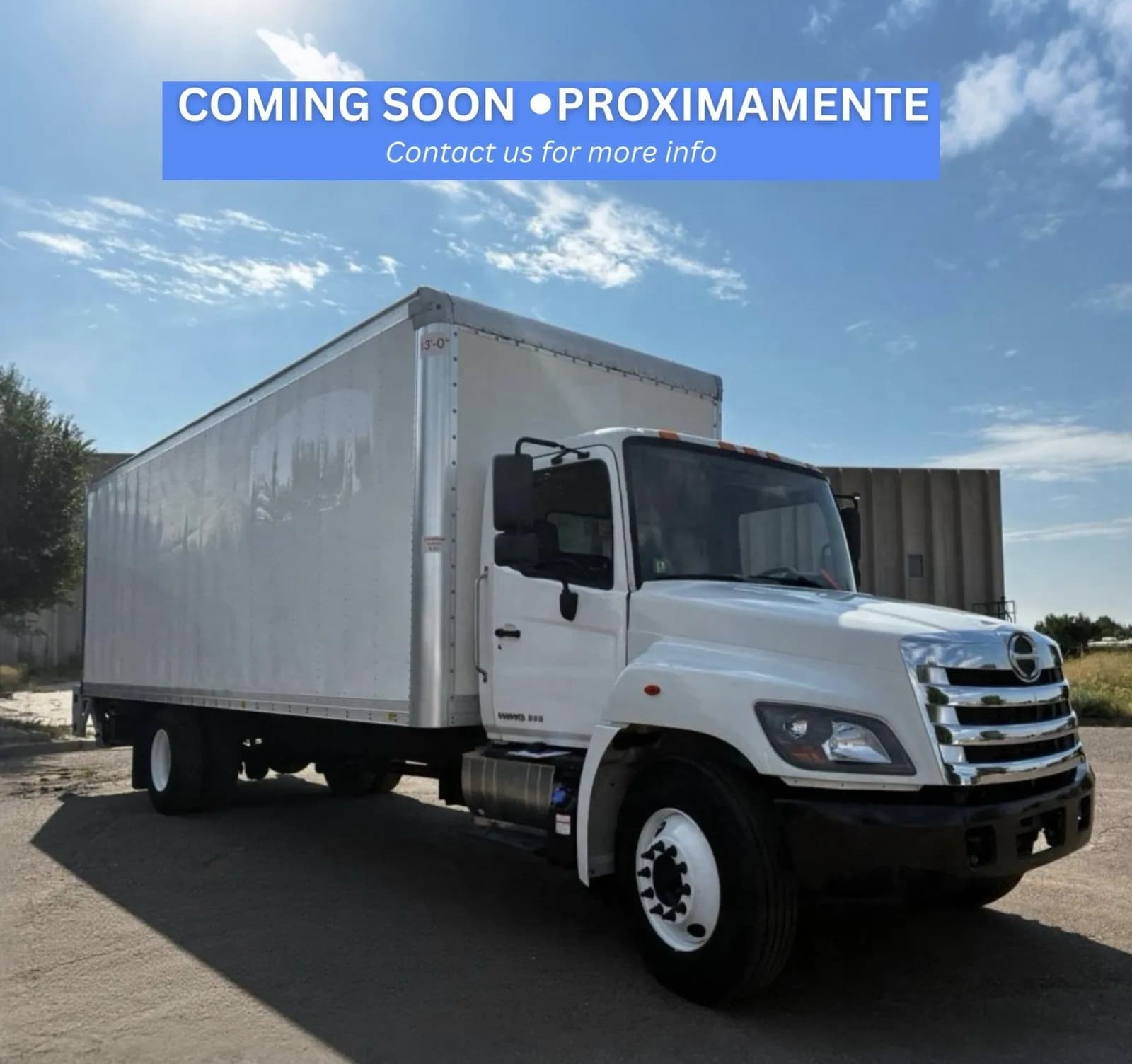 2017 Hino 238 26' - Chassis