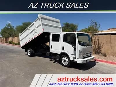 2014 Isuzu NPR Crew Cab 14' - Dump