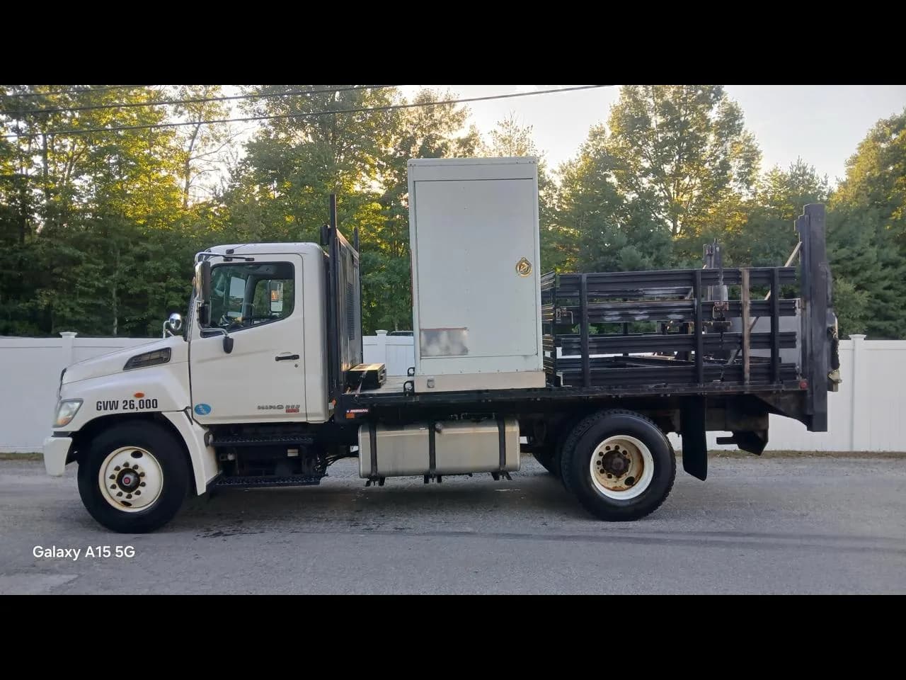2012 Hino 268A 175KW Generator Power Truck - Chassis
