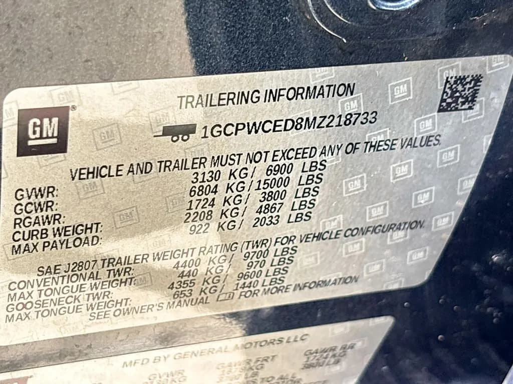 2021 Chevrolet Silverado 1500 - Pickup