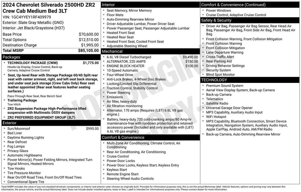 2024 Chevrolet Silverado 2500 HD - Pickup