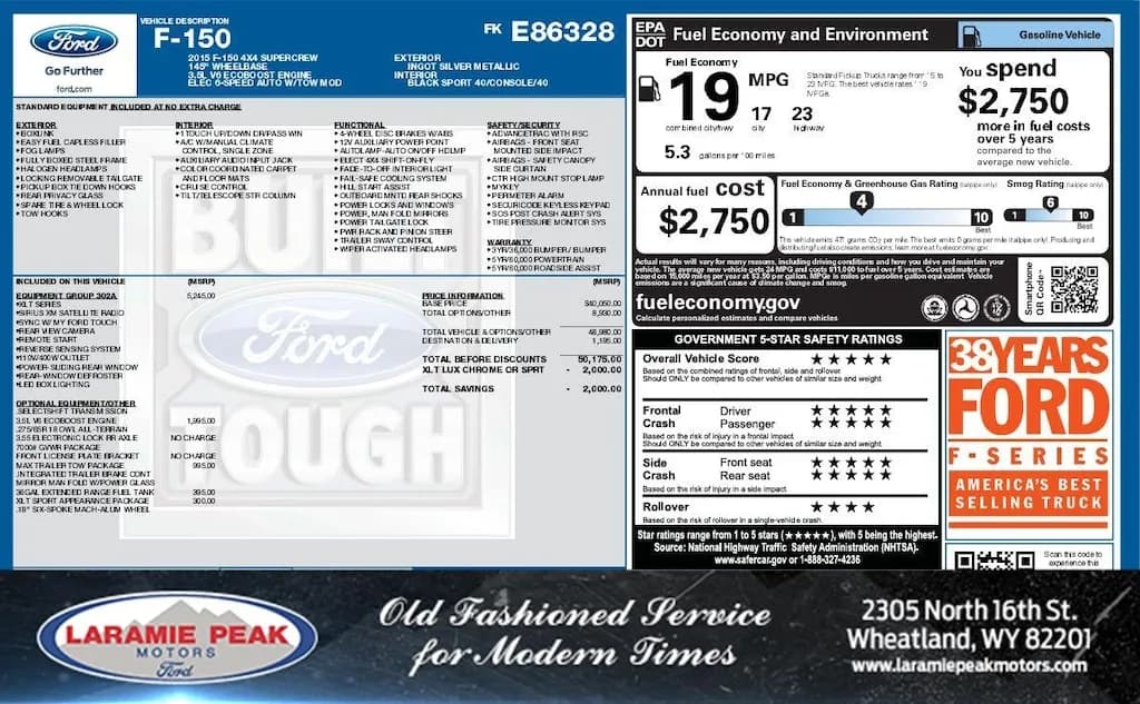 2015 Ford F-150 - Pickup