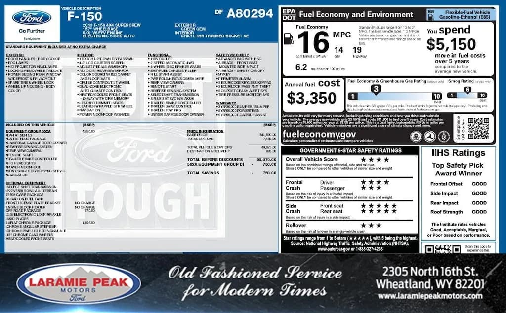 2013 Ford F-150 - Pickup