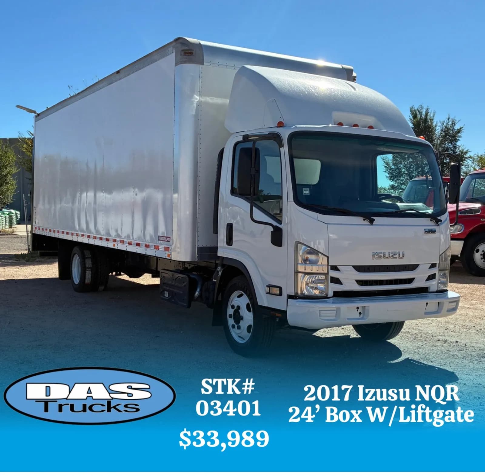 2017 Isuzu NQR 24' - Box
