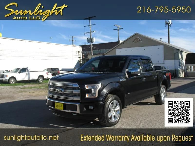 2015 Ford F-150 Platinum SuperCrew 5.5-ft Bed - Pickup