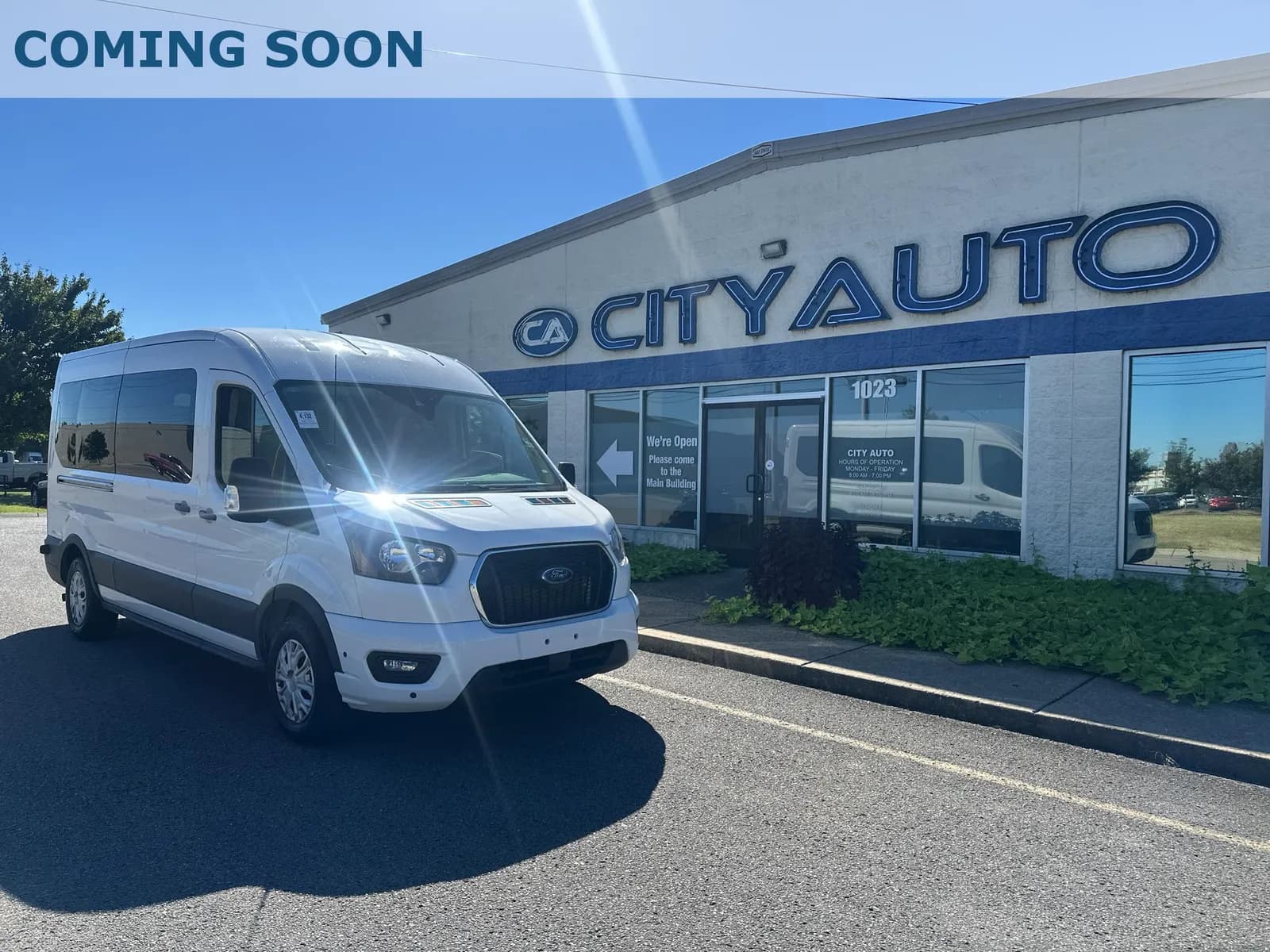 2024 Ford Transit Wagon T-350 Med Roof Slide - Vans