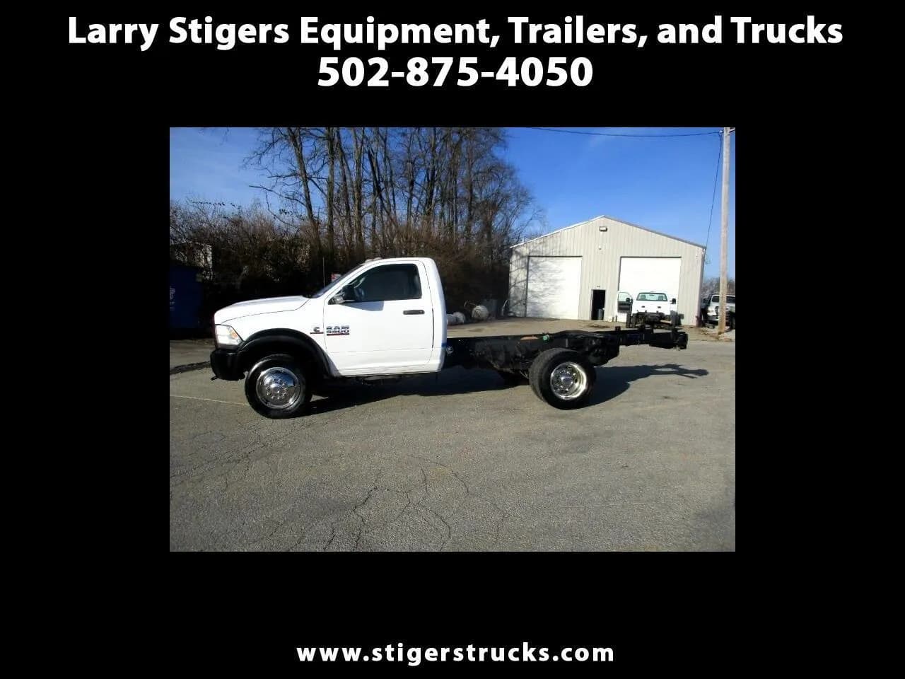 2013 Ram 5500 ST - Chassis
