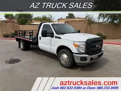 2015 Ford F-350 Super Duty XL 11' Flat /Stake Bed Diesel - Stake