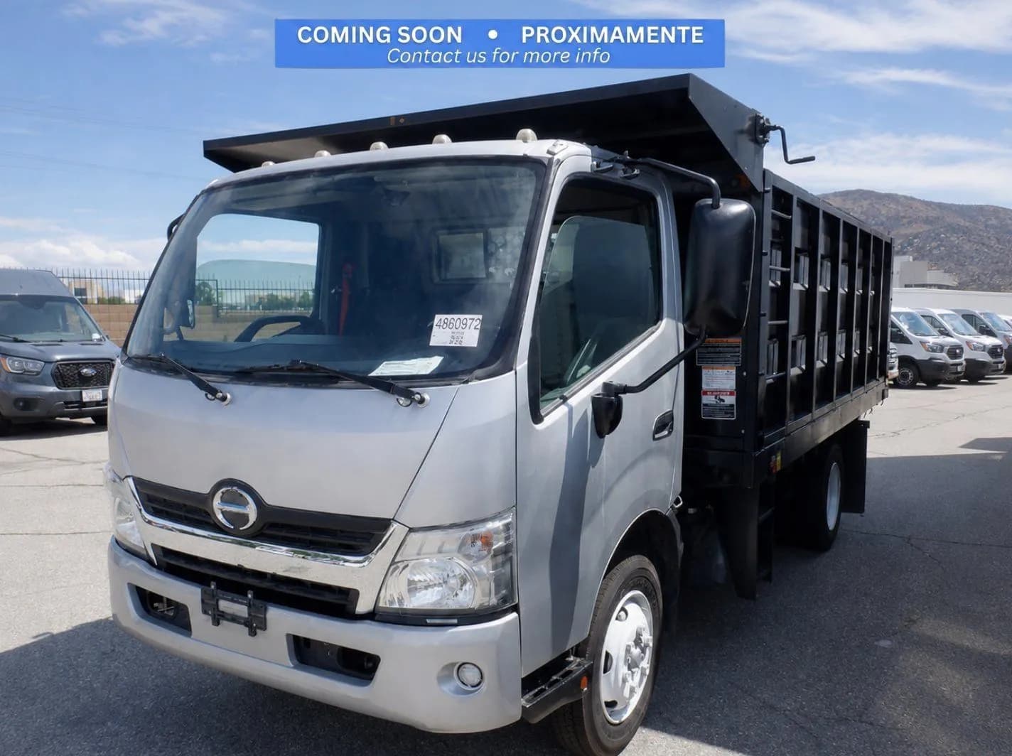 2020 Hino 195 13' 6" - Dump