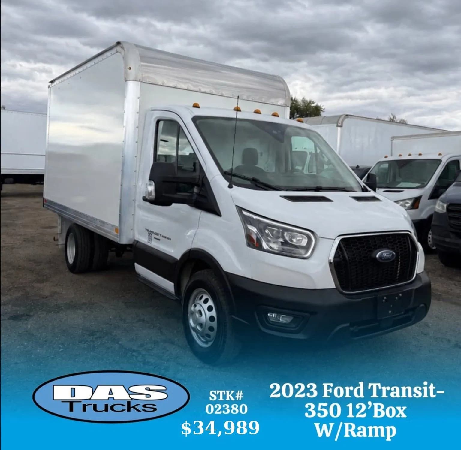 2023 Ford Transit-350 12' - Box