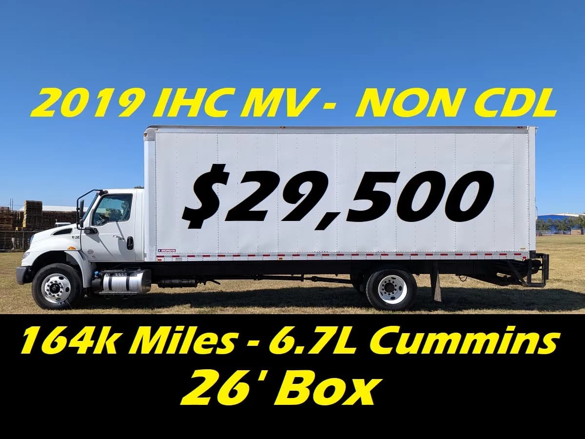 2019 International MV 26' Straight - Chassis