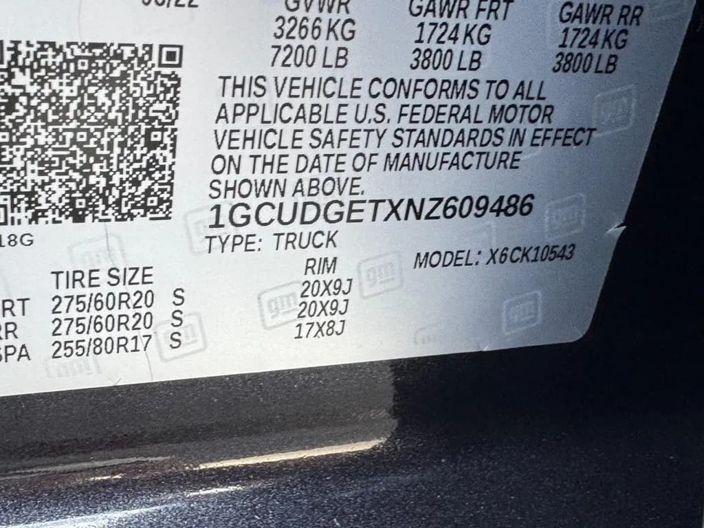 2022 Chevrolet Silverado 1500 - Pickup